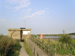 Vogelausguck Pilsum / Leuchtturm Pilsum