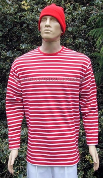 Preview: Bretonisches Fischerhemd in 3 Farbkombinationen Herren Preview: Bretonisches Fischerhemd in 3 Farbkombinationen Herren