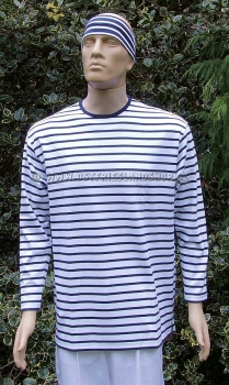 Preview: Bretonisches Fischerhemd in 3 Farbkombinationen Herren Preview: Bretonisches Fischerhemd in 3 Farbkombinationen Herren