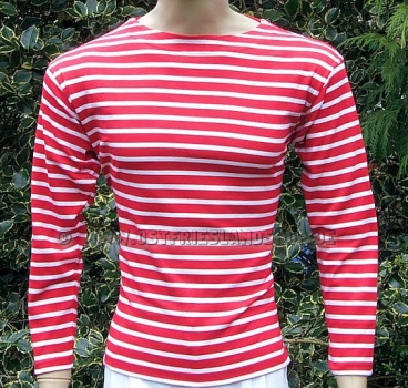 Preview: Bretonisches Damenfischerhemd in 3 Farbkombinationen Preview: Bretonisches Damenfischerhemd in 3 Farbkombinationen