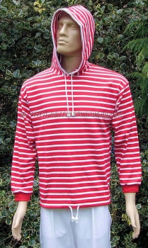 Preview: Bretonisches Kapuzenshirt in 3 Farbkombinationen Herren Preview: Bretonisches Kapuzenshirt in 3 Farbkombinationen Herren