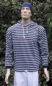 Preview: Bretonisches Kapuzenshirt in 3 Farbkombinationen Herren Preview: Bretonisches Kapuzenshirt in 3 Farbkombinationen Herren