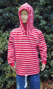 Preview: Bretonisches Kinderkapuzenshirt in 3 Farbkombinationen Preview: Bretonisches Kinderkapuzenshirt in 3 Farbkombinationen