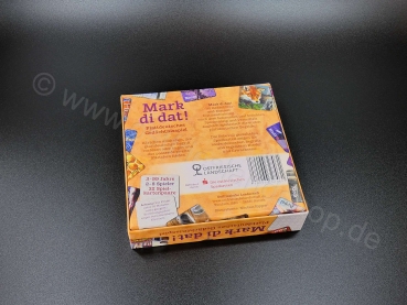 Preview: Mark di dat plattdeutsches Gedächtnis Spiel Preview: Rückseite