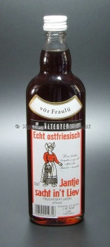 Jantje sacht in´t Liev 0,5 Liter för Fraulü 21 % vol