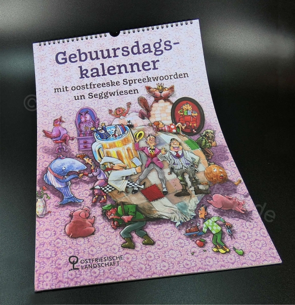 Plattdeutscher Geburtstagskalender Gebuursdagskalenner
