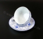Preview: Teetasse klein ca. 0,14 Liter mit Untertasse Friesisch blau Dekor AW