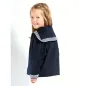 Preview: Kinder Matrosenhemd in weiss oder marine