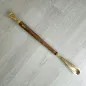 Preview: Schuhlöffel aus Holz & Messing - 62 cm