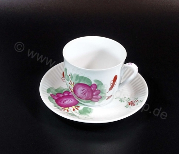 Kaffeetasse mit Untertasse ca. 0,16 Liter Ostfriesland Dekor AW