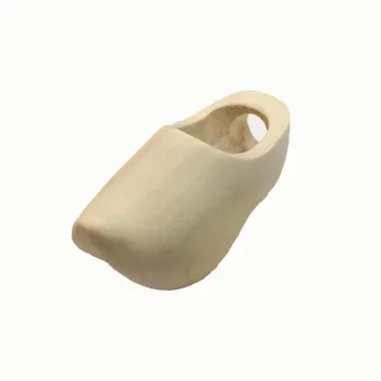 Holzschuh passend zum Flaschenhemd