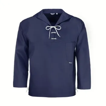 Schlupfblouson in den Farben Marine oder Weiss