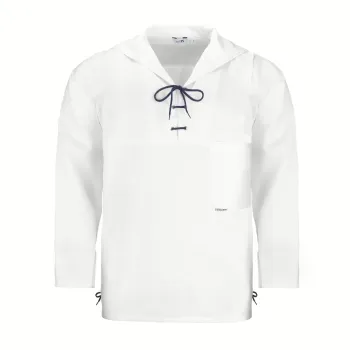 Schlupfblouson in den Farben Marine oder Weiss