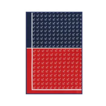 Vierecktuch 70cm x 70cm Muster Anker