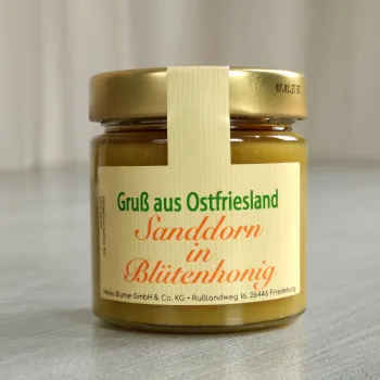 Blütenhonig mit Sanddorn