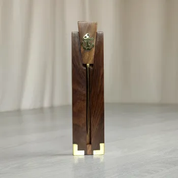 Preview: Brieföffner aus Holz und Messing