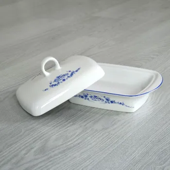 Butterdose Dekor Windmühle