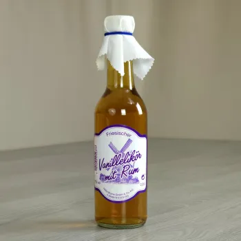 Vanillelikör mit Rum 21% vol 0,35 Liter