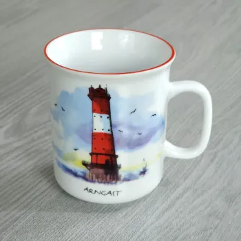 Kaffeebecher Leuchtturm - Arngast