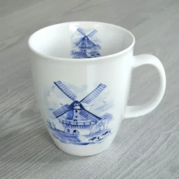 Kaffeebecher / Teebecher / Kakaubecher Windmühle