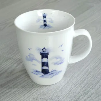Kaffeebecher / Teebecher / Kakaubecher Leuchtturm