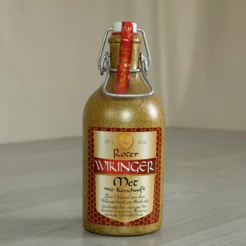 Roter Wikinger Met Honigwein 6% 0,5 Liter im Tonkrug