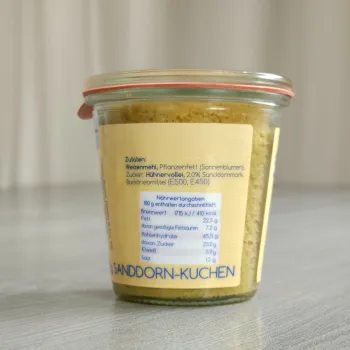 Preview: Sanddorn Kuchen im Glas 140 g