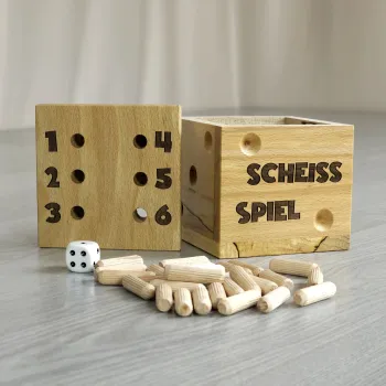 Das 'Scheiss Spiel' für 2-6 Personen