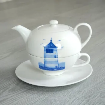 Tea-for-One Set - Pilsumer Leuchtturm