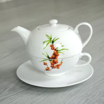 Tea-for-One Set - Sanddorn