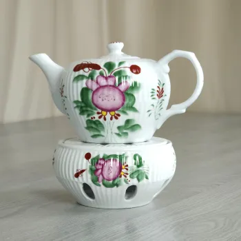 Preview: Teestövchen ca. 14 cm Durchmesser Friesenrose