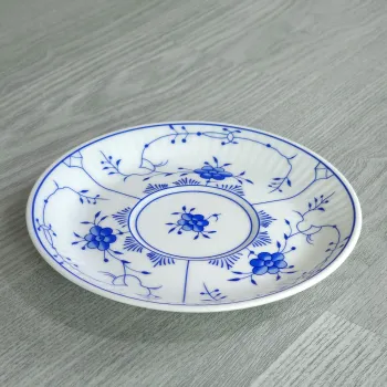 Preview: Teetasse gross ca. 0,18 Liter mit Untertasse Friesisch blau Dekor AW