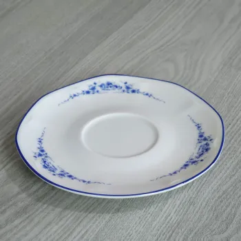 Preview: Teetasse mit Untertasse gross 0,2 Liter Dekor Windmühle