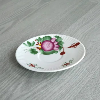 Preview: Teetasse klein mit Untertasse Friesenrose