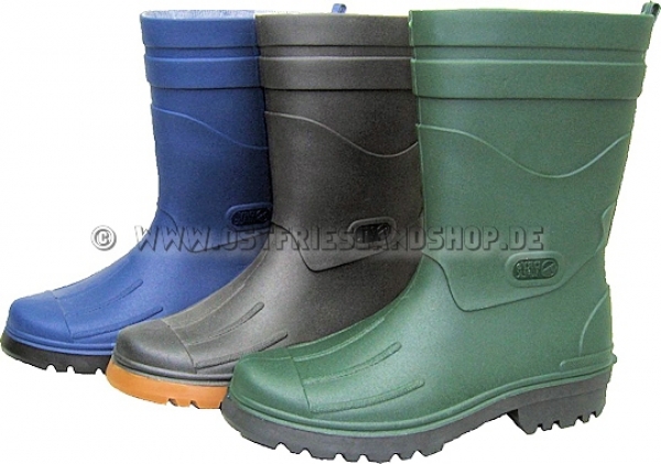 Herren Regenstiefel / Gummistiefel in 3 Farben ohne Stulpe
