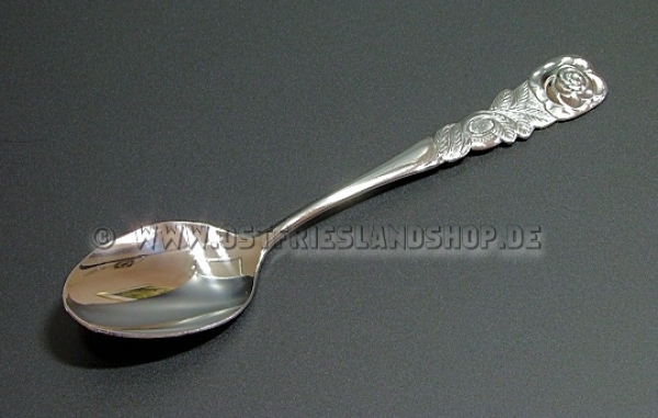 Kaffeelöffel Dekor Rose (6 Stück)