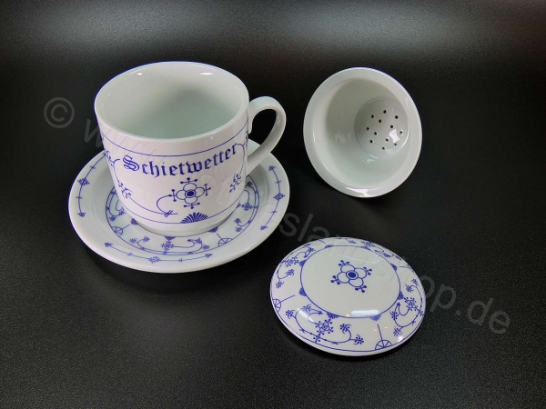 Kräuterteetasse Schietwetter 4-tlg