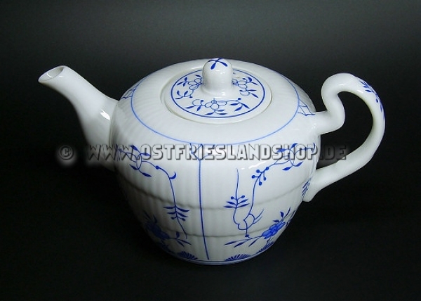 Teekanne Friesisch Blau