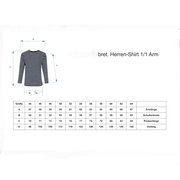 Bretonisches Hemd / Herren