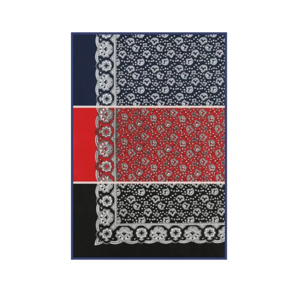 Vierecktuch 54cm x 54cm Muster Paisley
