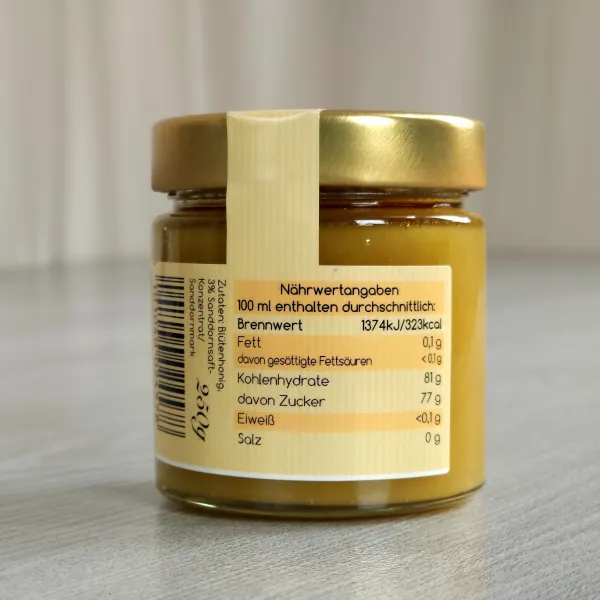 Blütenhonig mit Sanddorn