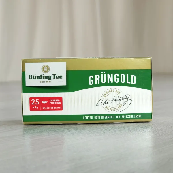 Bünting Grüngold Teebeutel 25x1g