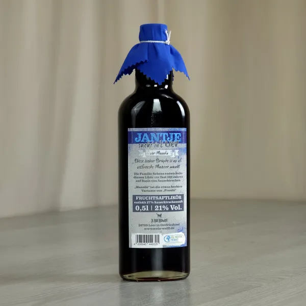 Jantje sacht in´t Liev 0,5 Liter vör Mannlü 21 % vol