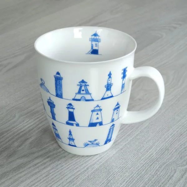 Kaffeebecher / Teebecher / Kakaubecher Leuchttürme
