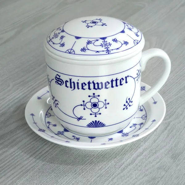 Kräuterteetasse Schietwetter 4-tlg