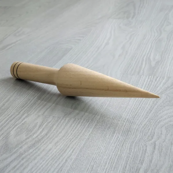 Neujahrskuchenroller Eiswaffeln aus Holz