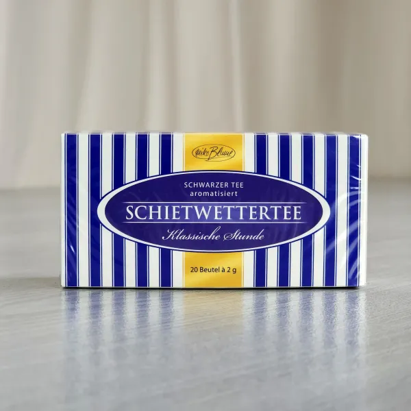 Schietwettertee Teebeutel
