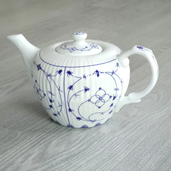 Teekanne ca. 0,6 Liter Indisch Blau