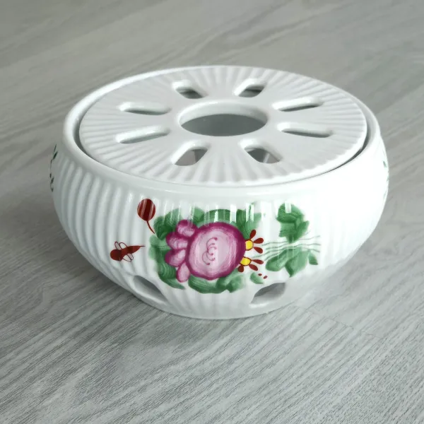 Teestövchen ca. 14 cm Durchmesser Friesenrose