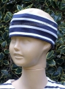 Bretonisches Kinderstirnband blau/weissgestreift